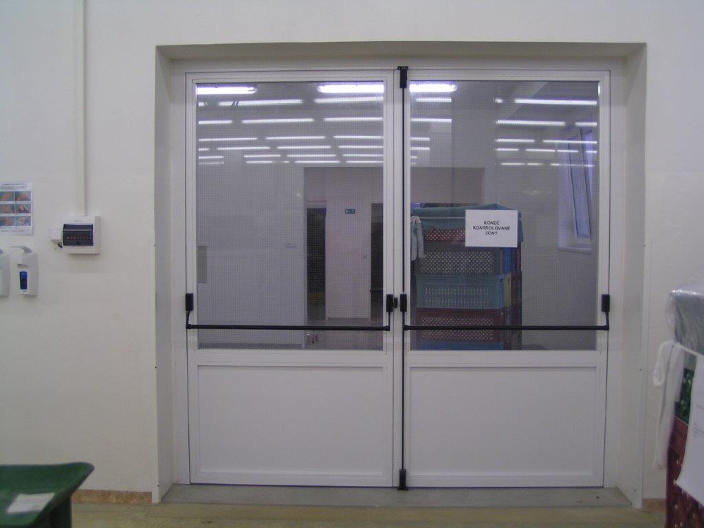 Prosklené ocelové dveře standard 3