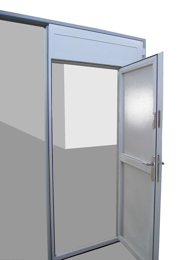 Protipožární vrata s vloženým dveřním křídlem 3